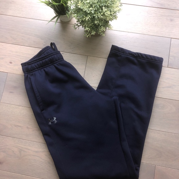 Under Armour Other - Under Armor Coldgear Navy Pants - Men's - Size S